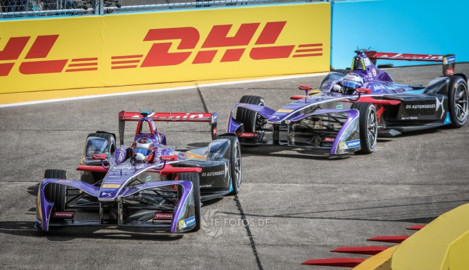 Formel E in Berlin Tempelhof