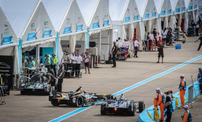 Formel E in Berlin Tempelhof